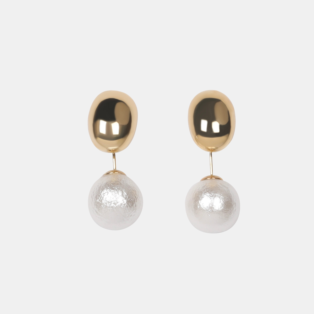 Oceana Earrings - Gold /Pearl