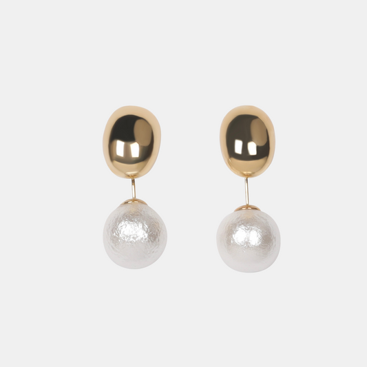 Oceana Earrings - Gold /Pearl