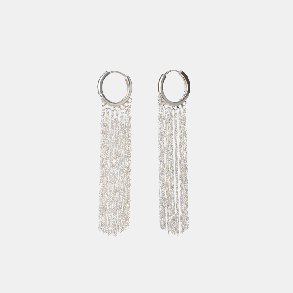 Ashley Earrings - Silver