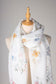 Alice Floral Scarf - White