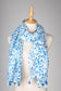 Sienna Floral Scarf - Blue