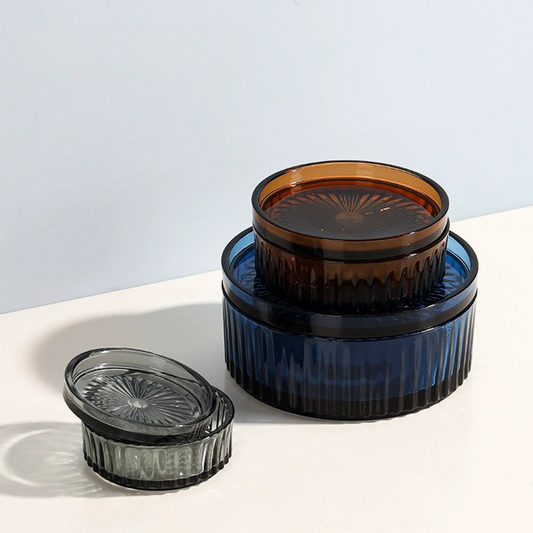 Pippa Glass Jar Small - Smoke