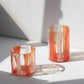 Maru Orange Glass Vase - Small