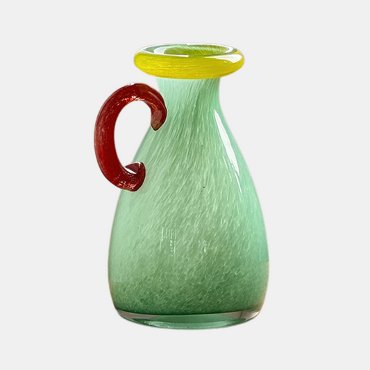 Bella Glass Vase - Mint Green