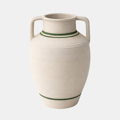 Vale Ceramic Vase - Natural Medium