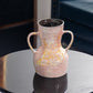 Sorin Handled Ceramic Vase – Warm Blush