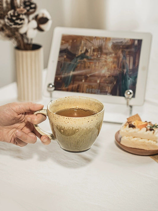 Riven Ceramic Mug - Sand