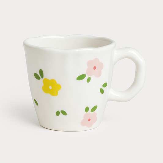 Naya Ceramic Mug - Flowers