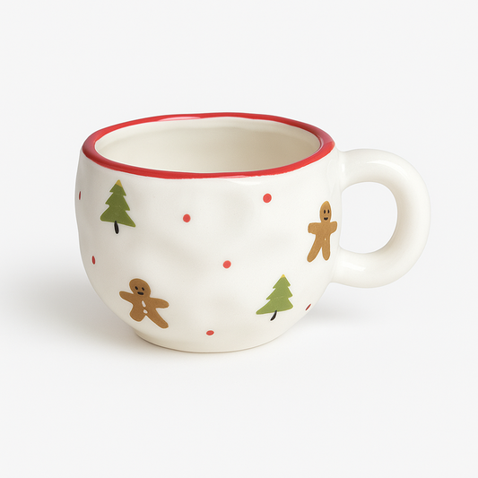 Yuna Ceramic Mug 260ml - Xmas