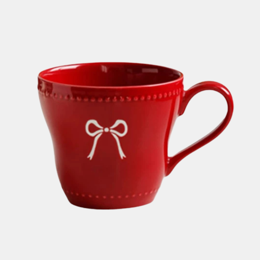 Reese Ceramic Mug 350ml - Red