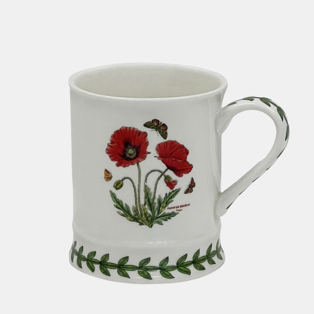Lennon Ceramic Mug 350ml - Red Poppy