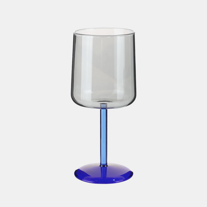 Wine Glass 450ml - Grey Blue