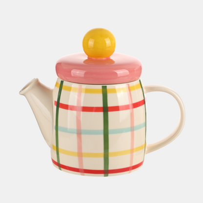 Teapot 800ml - Check Multi