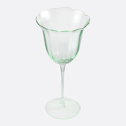 Elle Wine Glass 400ml - Light Green