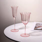Elle Wine Glass 400ml - Light Pink