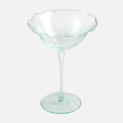 Elle Coupe Glass 200ml - Light Green