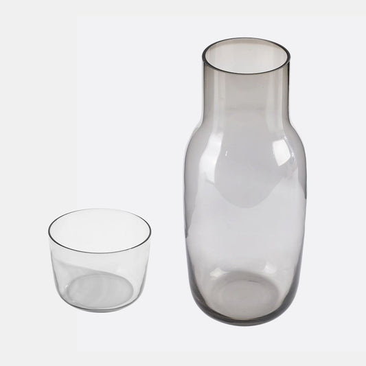 Jude Glass Carafe - Grey