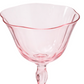 Flint Champagne Coupe Glass - Pink