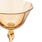 Flint Champagne Coupe Glass - Amber