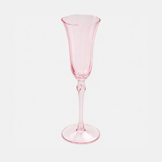 Flint Champagne Flute - Pink