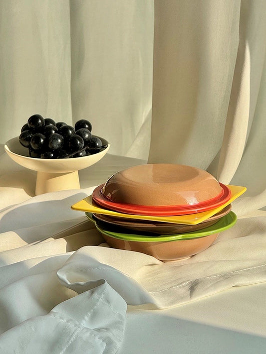 Burger Plates S/4