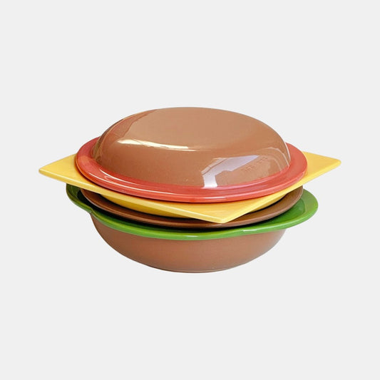 Burger Plates S/4