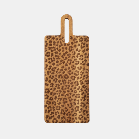 Wooden Animal Print Board - Medium Rect