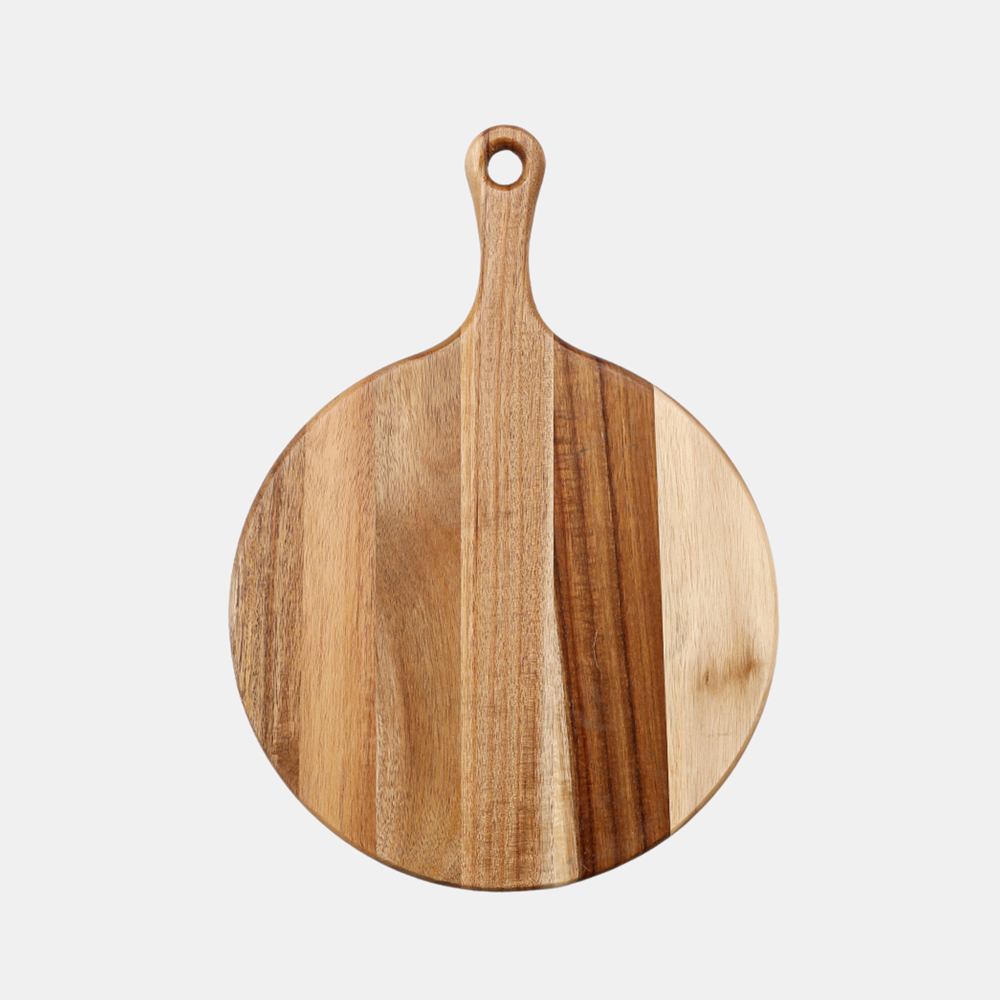 Wooden Animal Print Board - Round