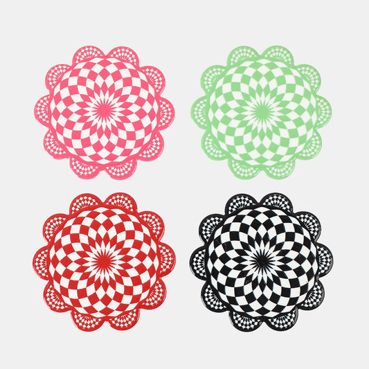 Ethan Ceramic Coaster S4 - Plum Blossom