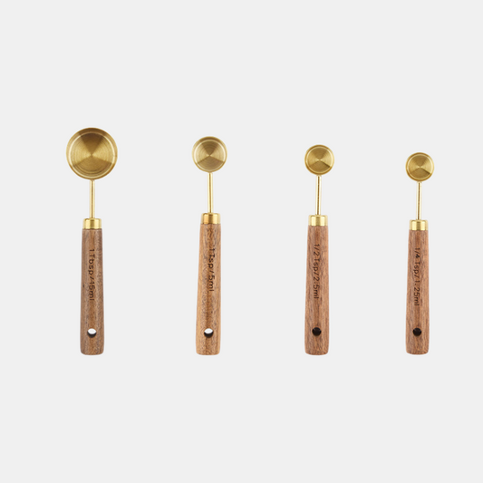 Jamie Measuring Spoons Set 2 - Vintage Gold