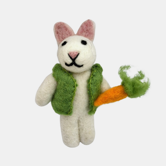 Decoration Felt - Off White - Rabbit