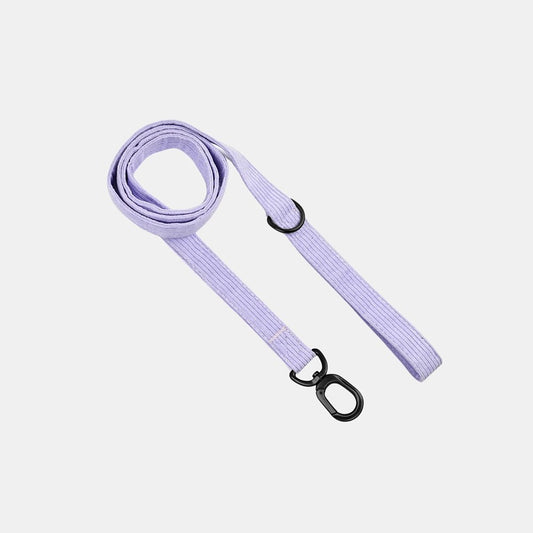 Pet Leash Cordroy Lilac - Medium