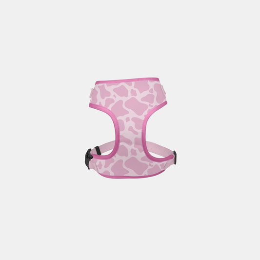 Pet Harness Animal Print Pink - Small