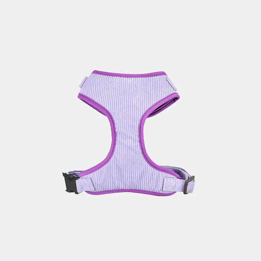 Pet Harness Cordroy Lilac - Medium