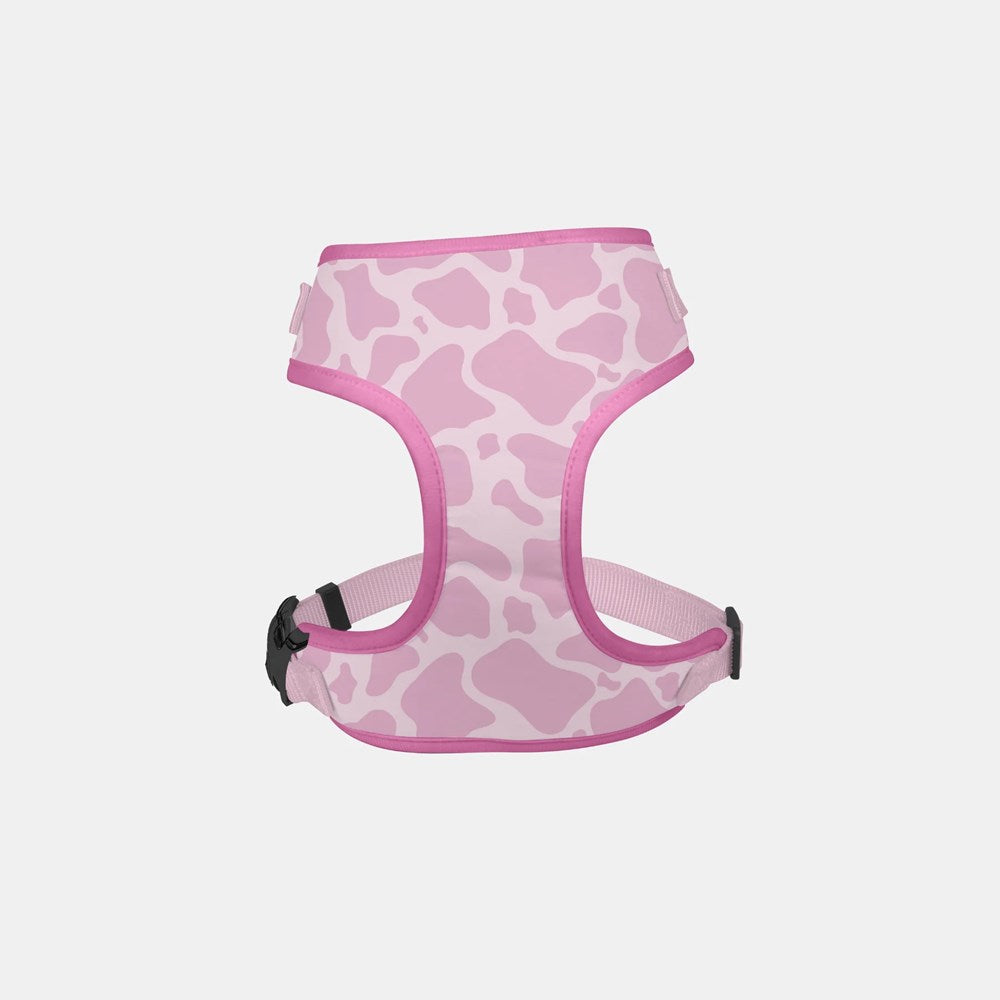 Pet Harness Animal Print Pink - Medium