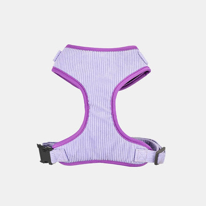 Pet Harness Cordroy Lilac - Large