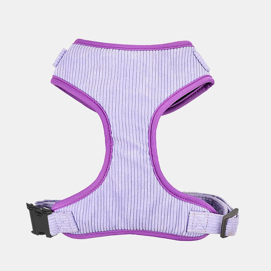 Pet Harness Cordroy Lilac - X-Large