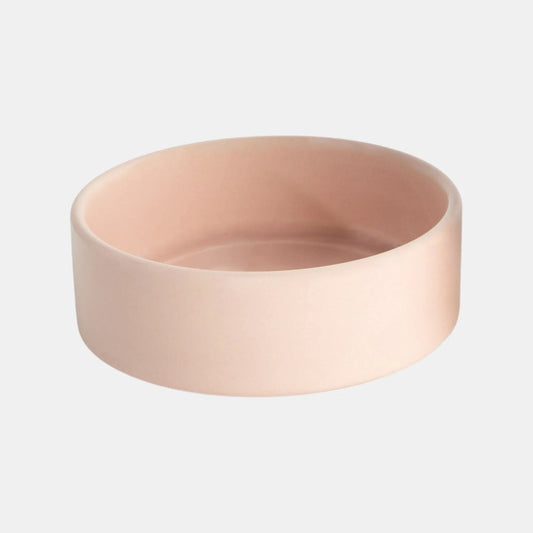 Pet Bowl Large - Dusty Rose Matt