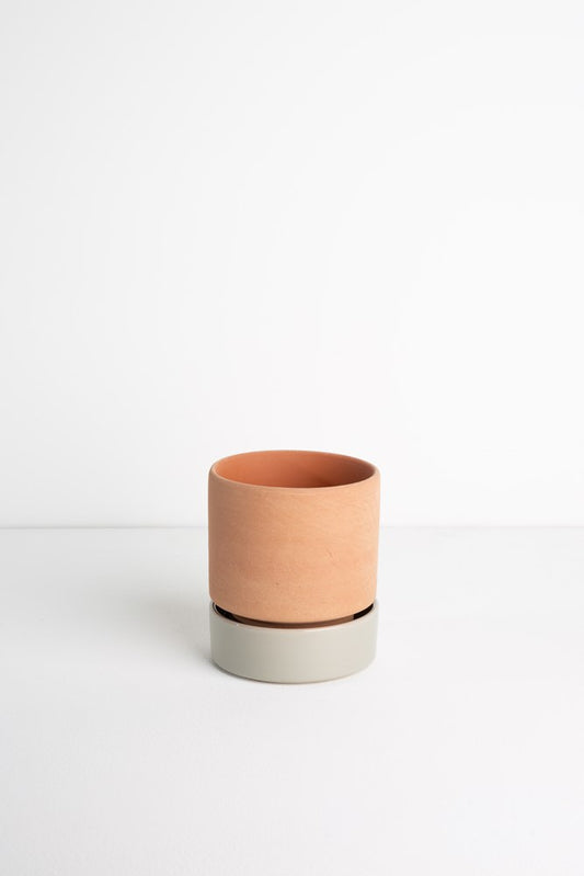 BULK S16 Grace Planter Small -  Rose Terracotta and Sage