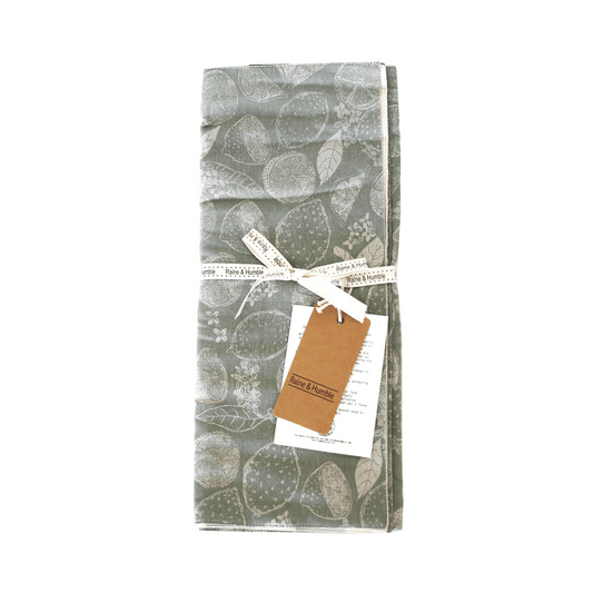 Lemon Marmalade Table Runner Sage