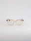 Chris Reading Glasses - Peach +2.5
