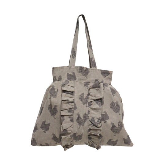 HENRIETTA SHOPPING TOTE ASH
