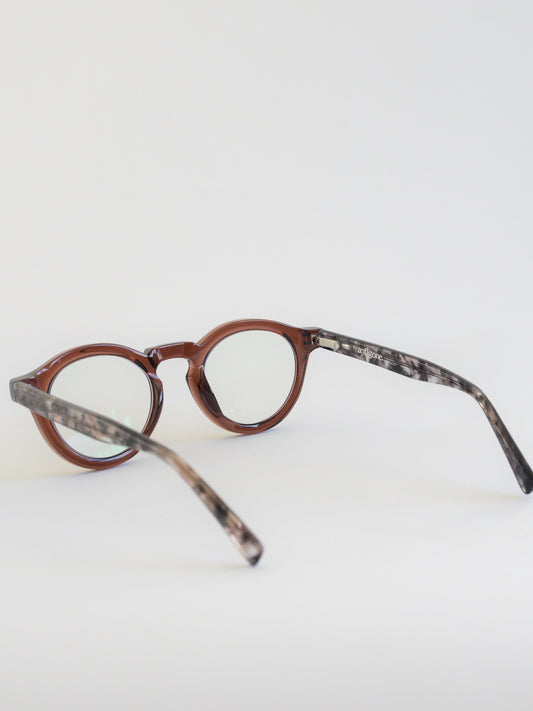 Zero Reading Glasses - Chocolate +3