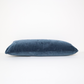 MASON BEE VELVET BREAKFAST CUSHION NAVY 30x60