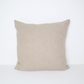 MASON BEE LINEN CUSHION STONE 60x60