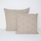 MASON BEE LINEN CUSHION STONE 60x60