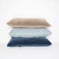 MASON BEE VELVET BREAKFAST CUSHION NAVY 30x60