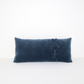 MASON BEE VELVET BREAKFAST CUSHION NAVY 30x60