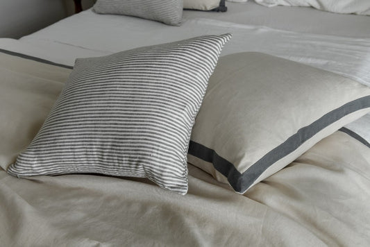 ELEGANCE LINEN CUSHION STORM 50X50