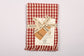 GINGHAM NAPKIN RED set 4